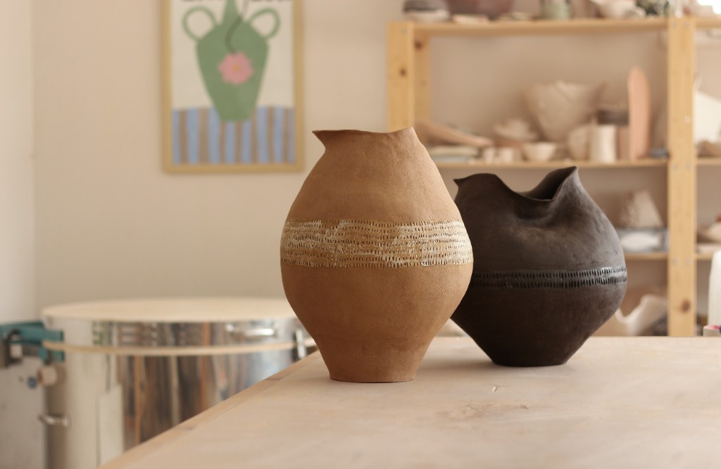 NAVI CERAMICS Atölye ve El Yapımı Stoneware Vazolar